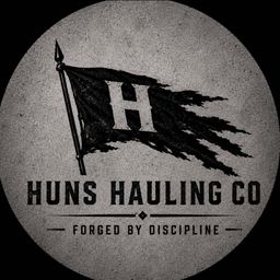 Huns Hauling Co logo